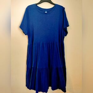 Old Navy Tiered Mini Swing Dress